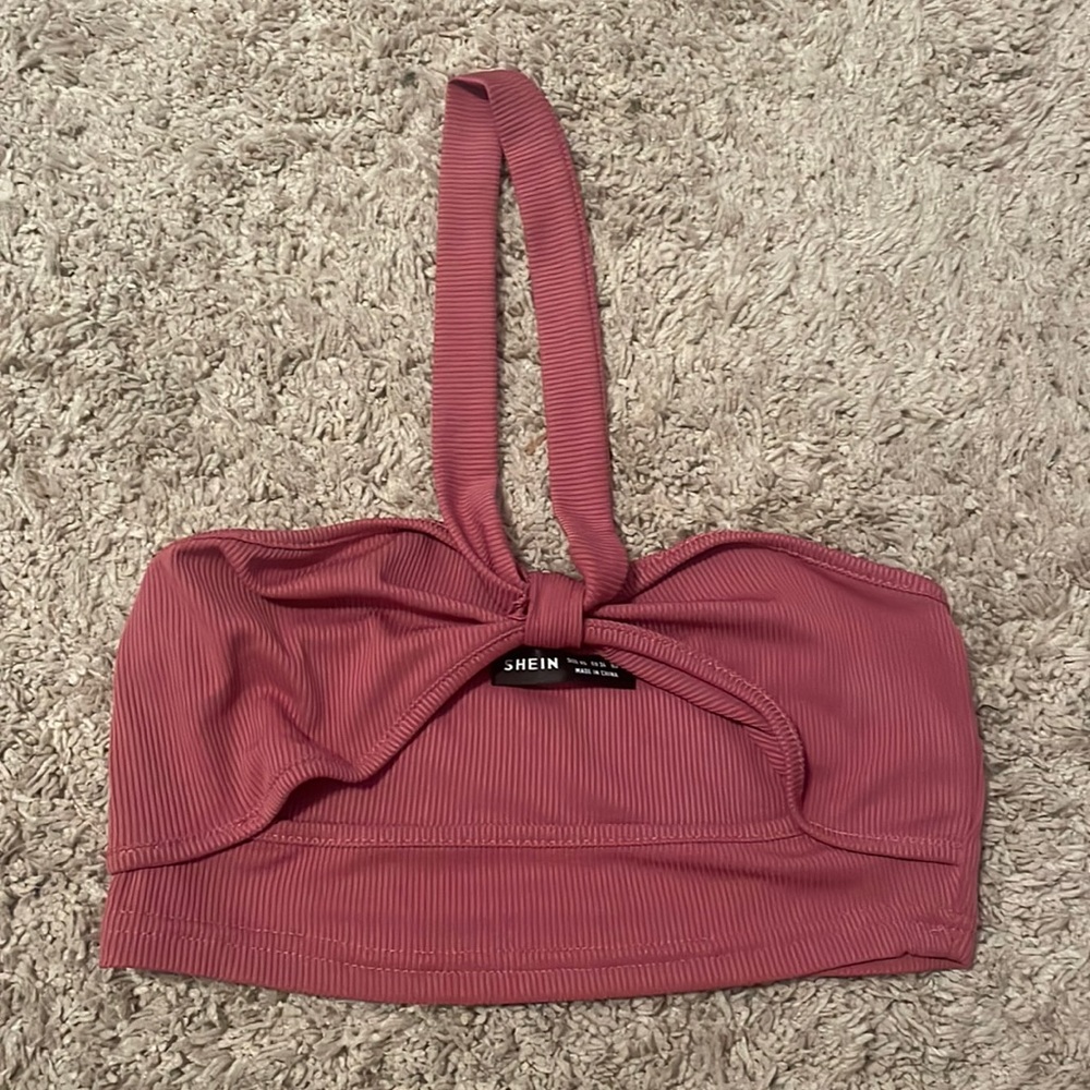 Pink Cutout Going Out Top